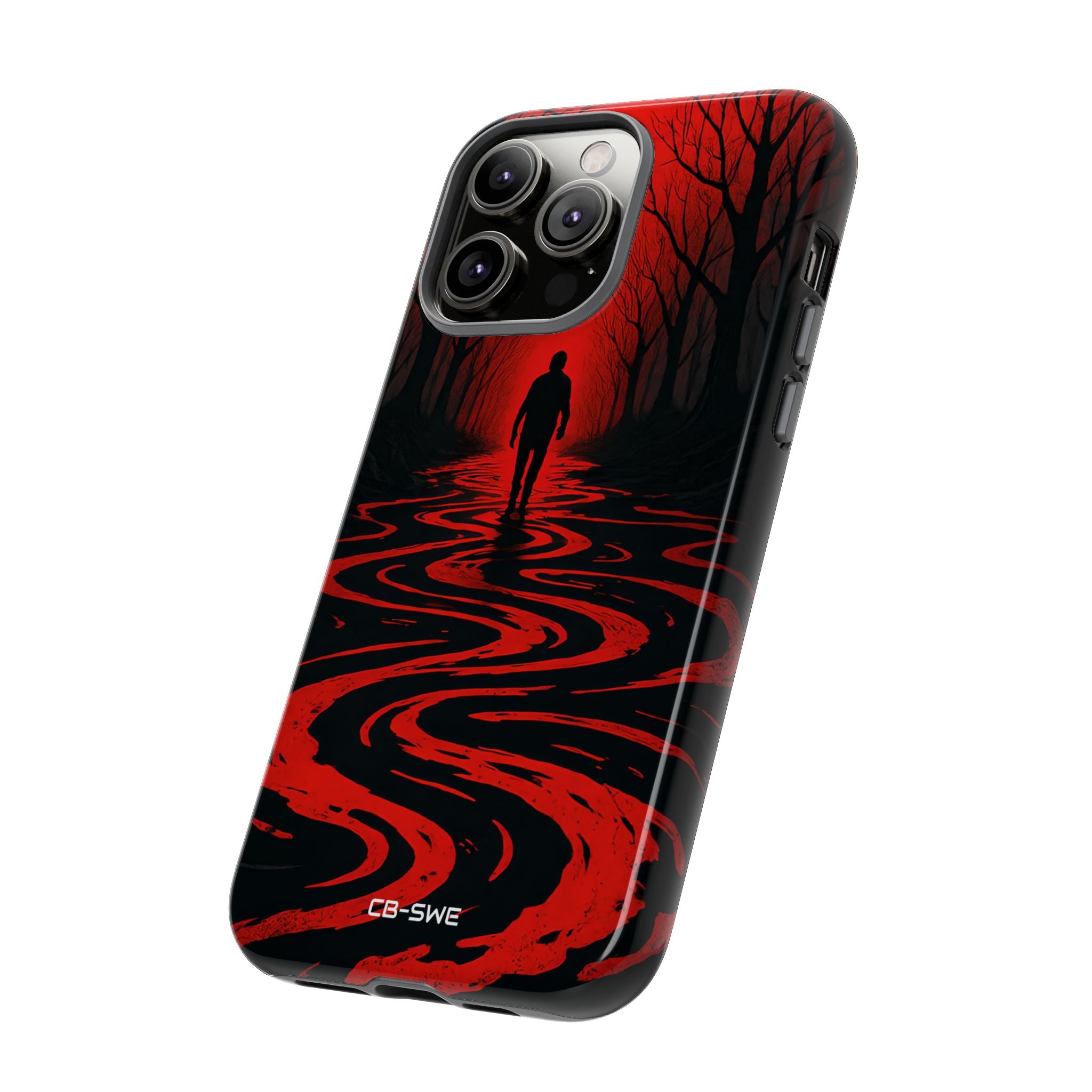 Red Path Mystery - iPhone Case