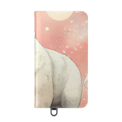 Polar Bear Nebula - Samsung S24 Case - Wallet