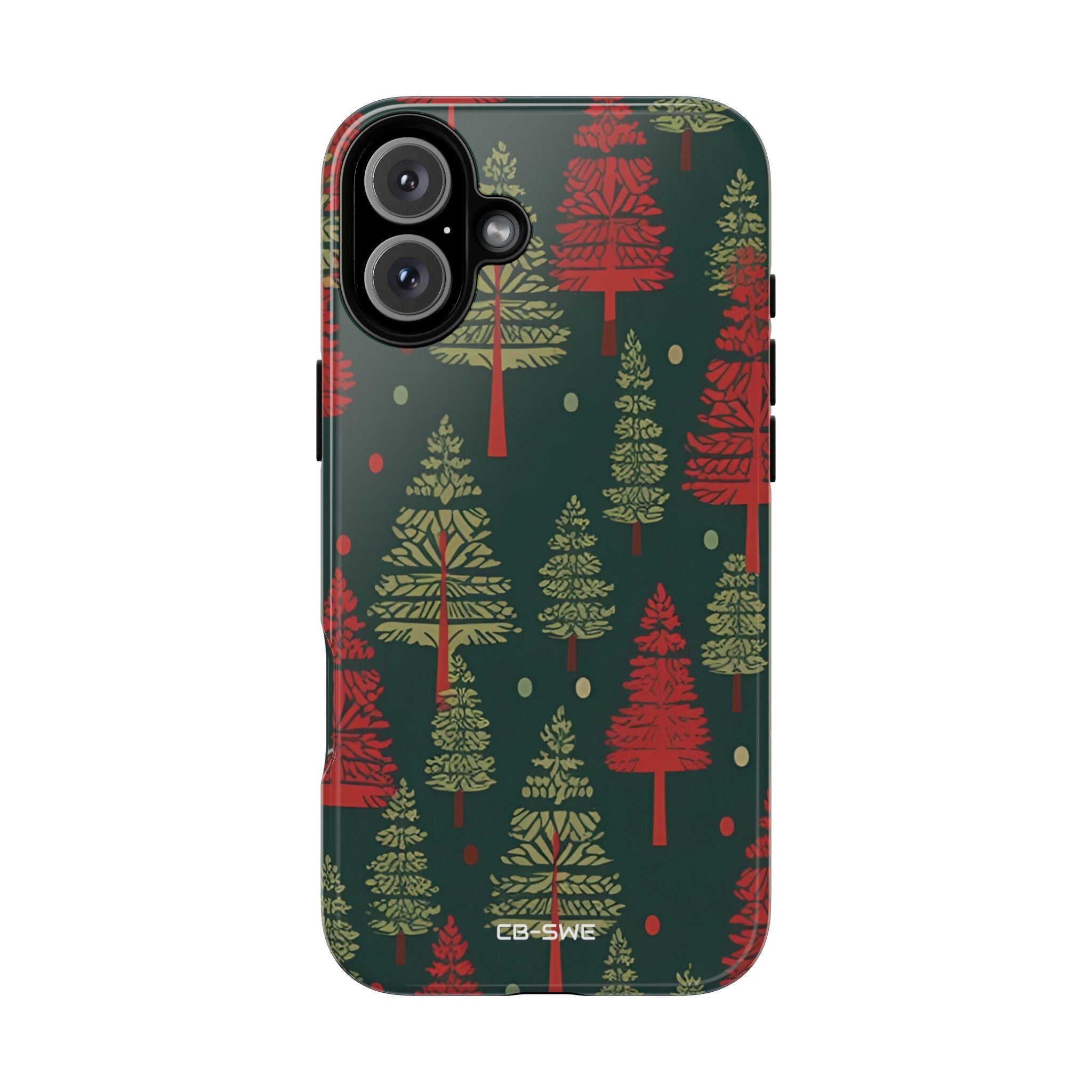 Trees Dance Playfully - iPhone Case