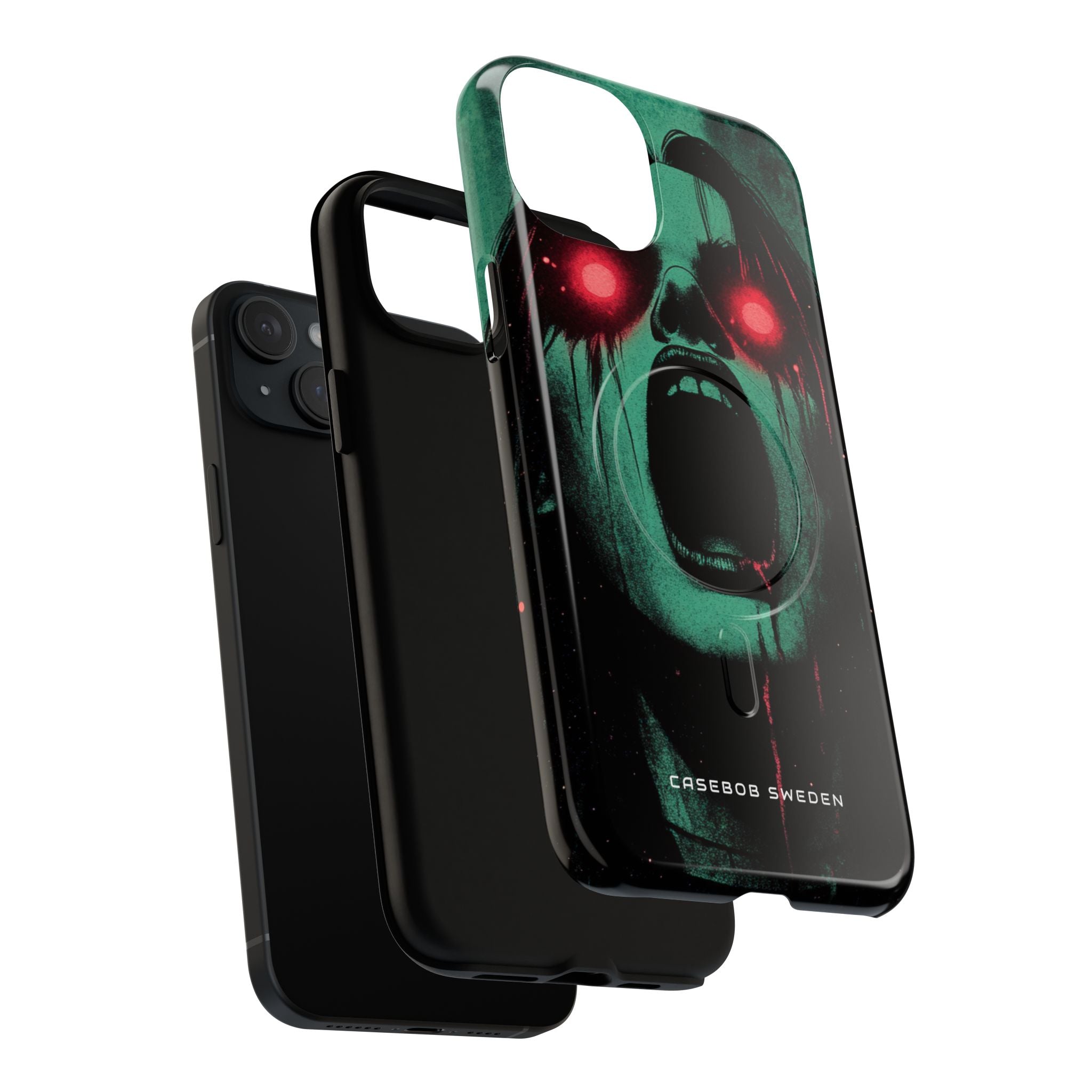 Haunting Glow of Gothic Eyes iPhone 15  Tough+ Phone Case