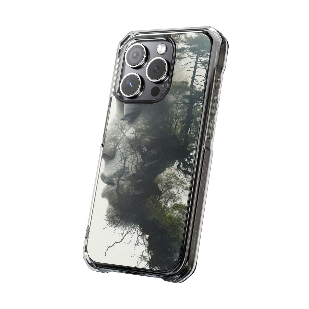 Serene Symbiosis - Phone Case for iPhone (Clear Impact - Magnetic)