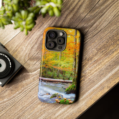 Autumn wild forest - Protective Phone Case