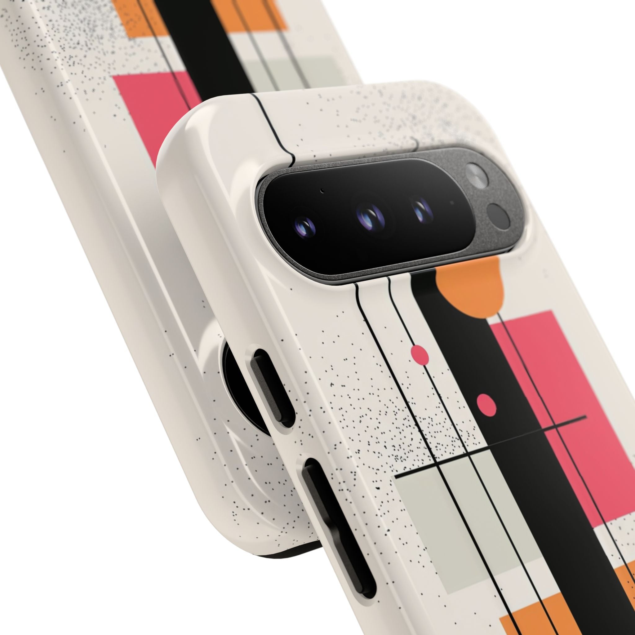 Shapes Dance Playfully - Google Pixel Case
