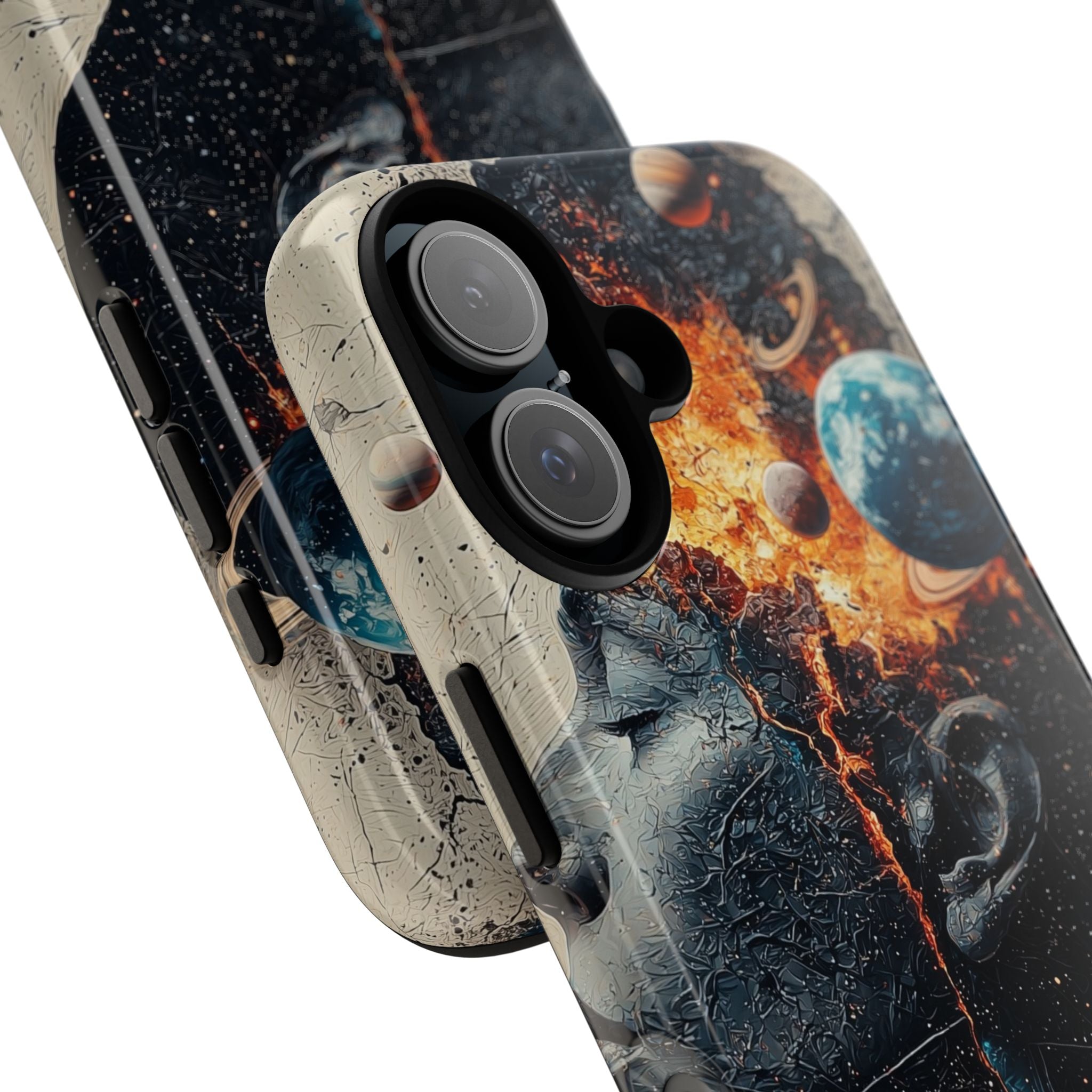 Cosmic Mind Erupts - iPhone Case