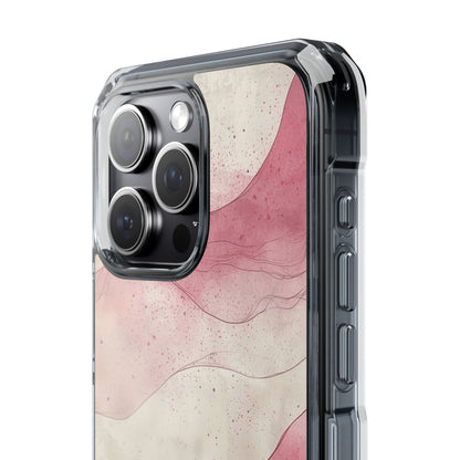 Crimson Waves iPhone 15 Pro Max Case - Impact