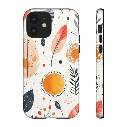 Sunlight Kisses Leaves - iPhone Case