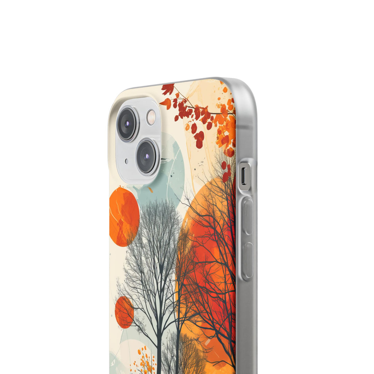 Herbstliche Ruhe | Flexible Handyhülle für iPhone