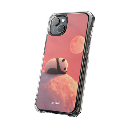 Moonlit Panda Dreams iPhone Case - Impact
