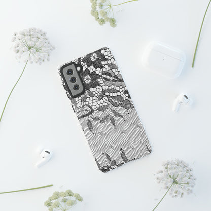 Roconda Gothic Flower - Protective Phone Case