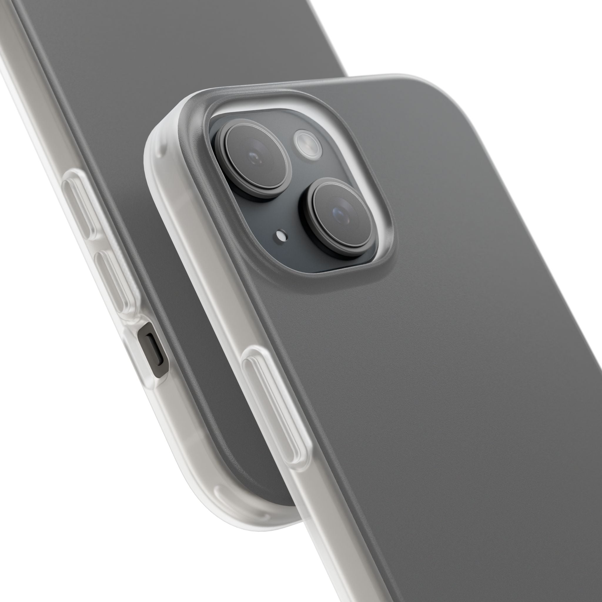 Dim Gray iPhone 15 - Flexi Phone Case