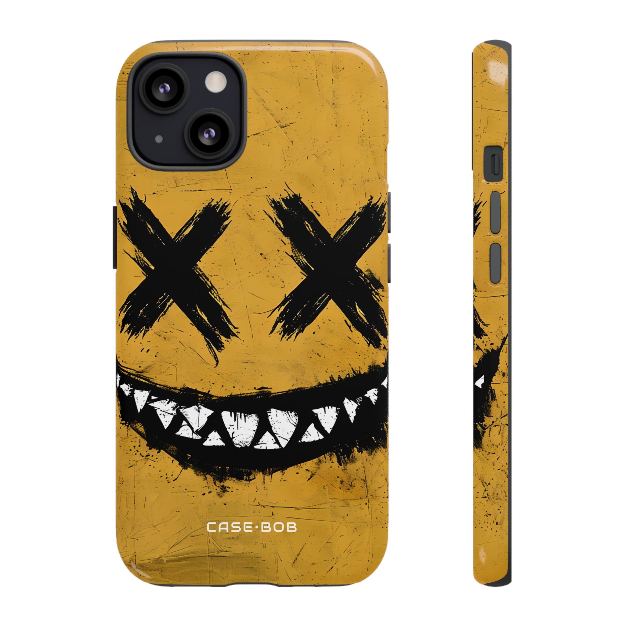 Jagged Smile Yellow iPhone 13 Case - Tough