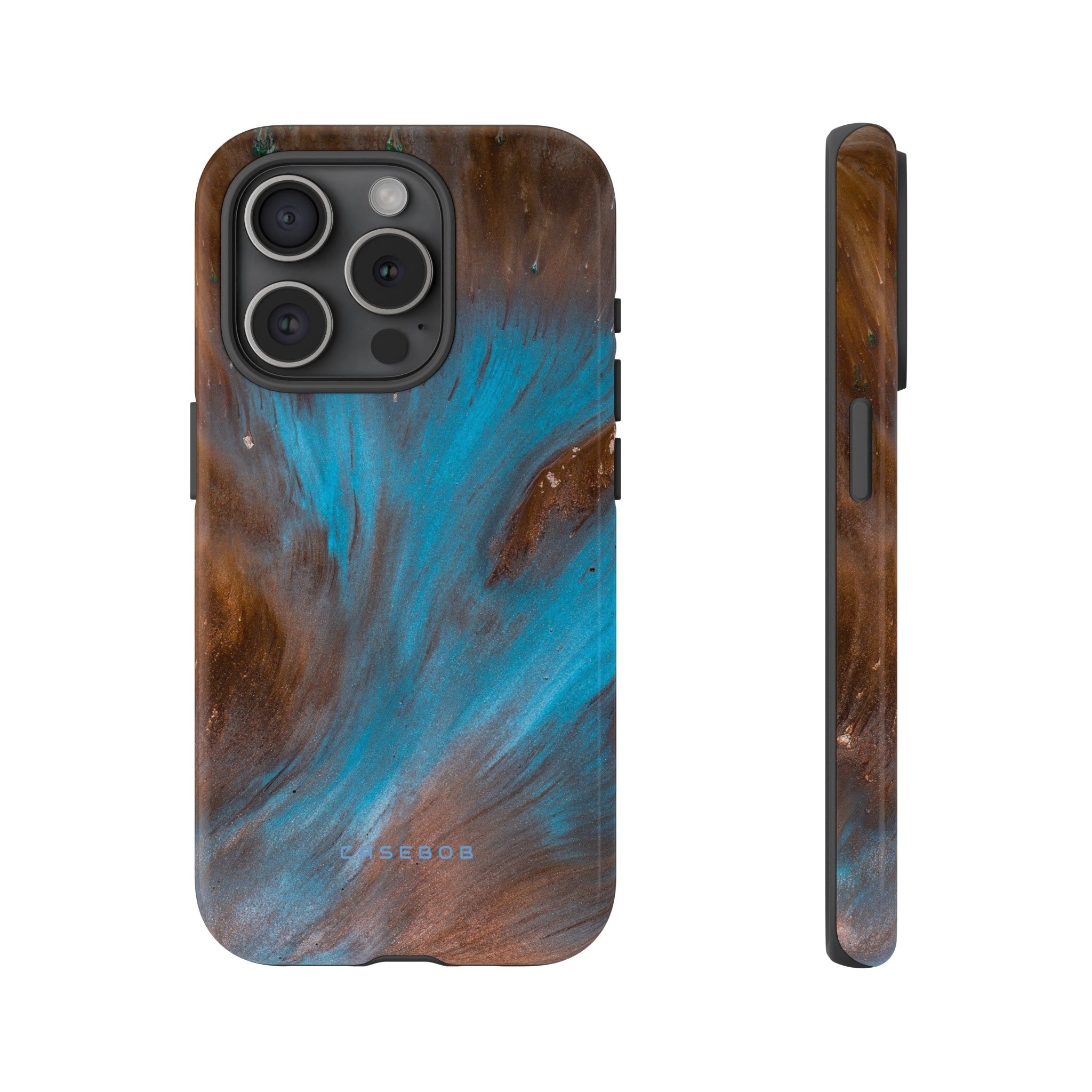 Blue Lagoon Ink Art - Protective Phone Case