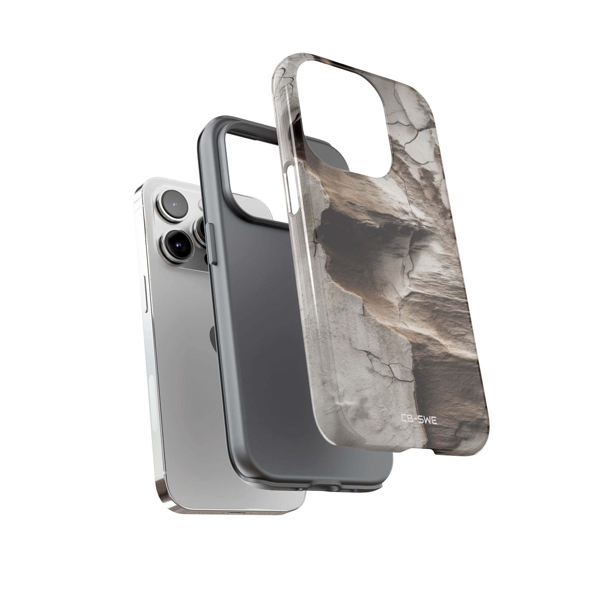 Cracks Embrace Light - iPhone Case
