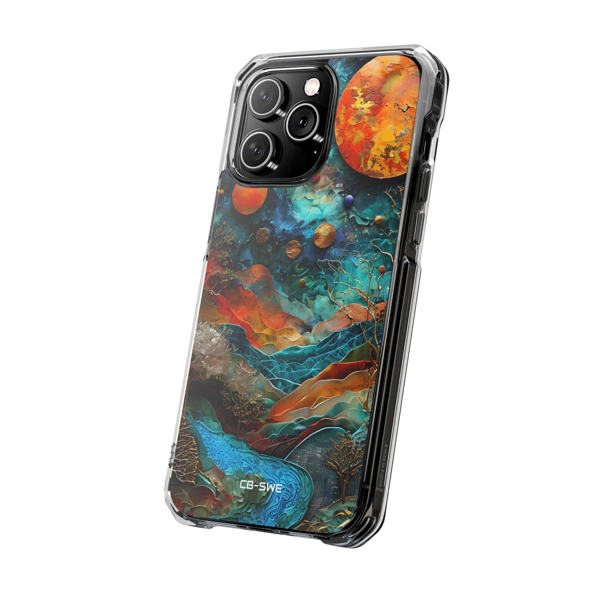 Celestial Wonders Unfold iPhone Case - Impact