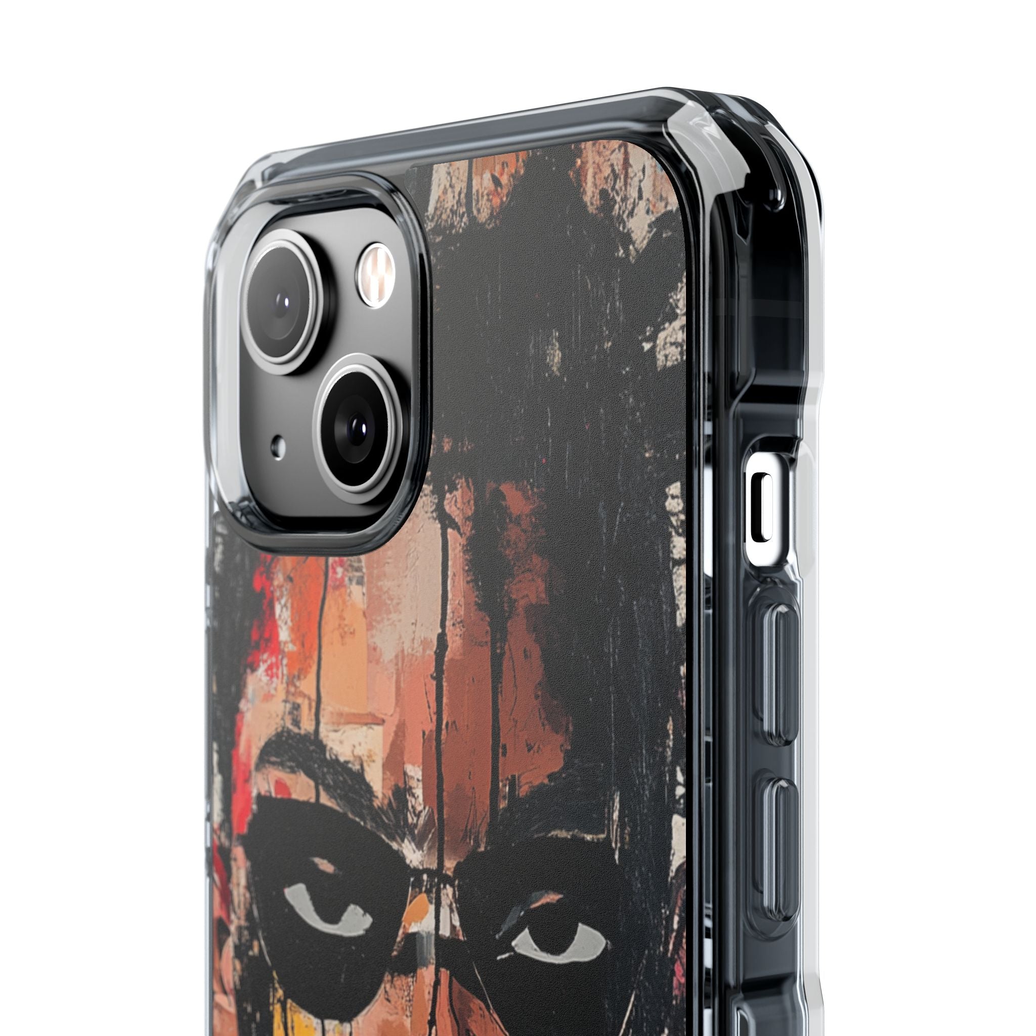 Masked Portrait Drips iPhone 14 Case - Impact