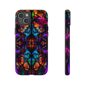 Gothic Stained Glass Splendor - Protective Phone Case