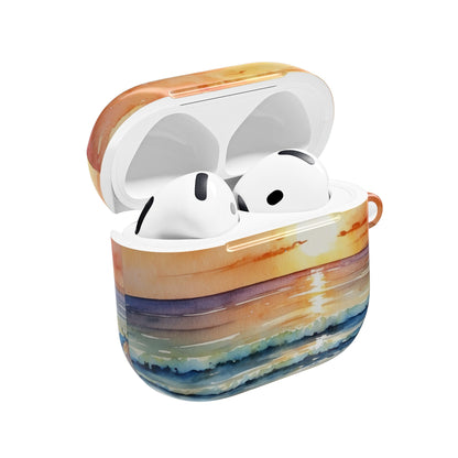 Golden Palm Sunset - AirPods Case