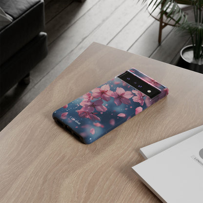 Petals Drift Softly - Google Pixel Case