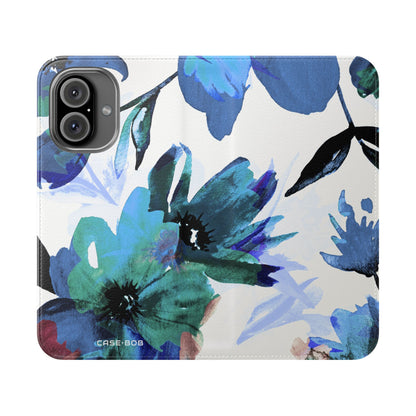 Blue Bloom - iPhone 16 Case - Lompakko