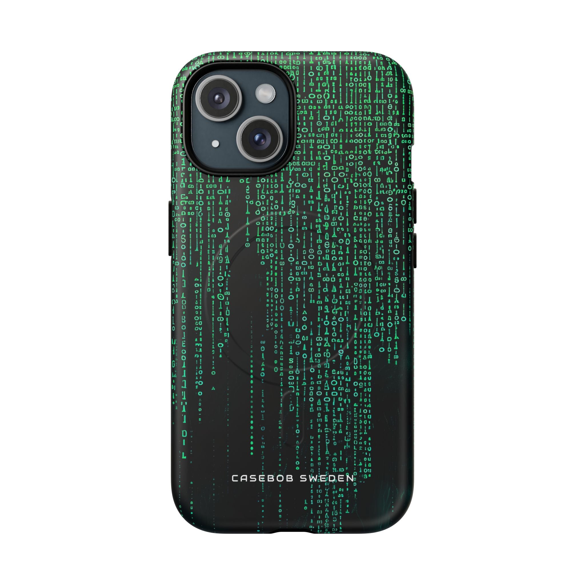 Matrix Gradient Flow iPhone 15 | Tough+ Phone Case