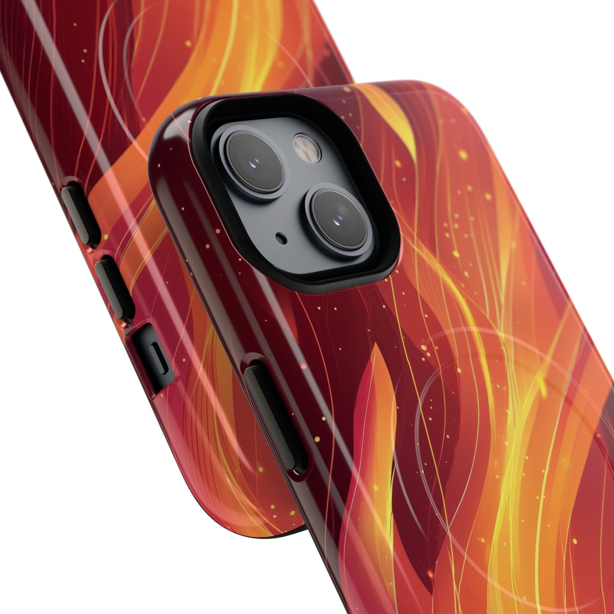 Flaming Flow iPhone 14 Case - Tough+
