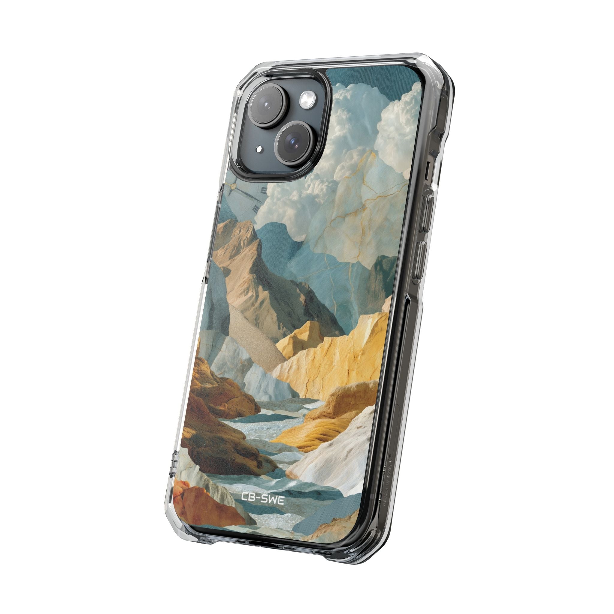 Time Drifts Above iPhone Case - Impact