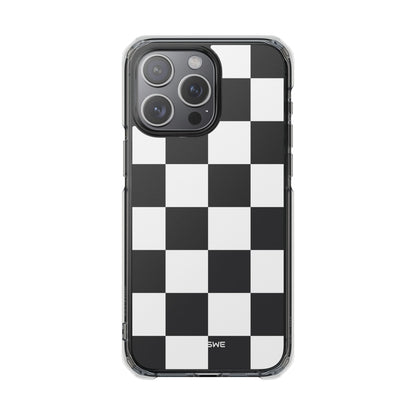 Symmetry In Squares iPhone Case - Impact