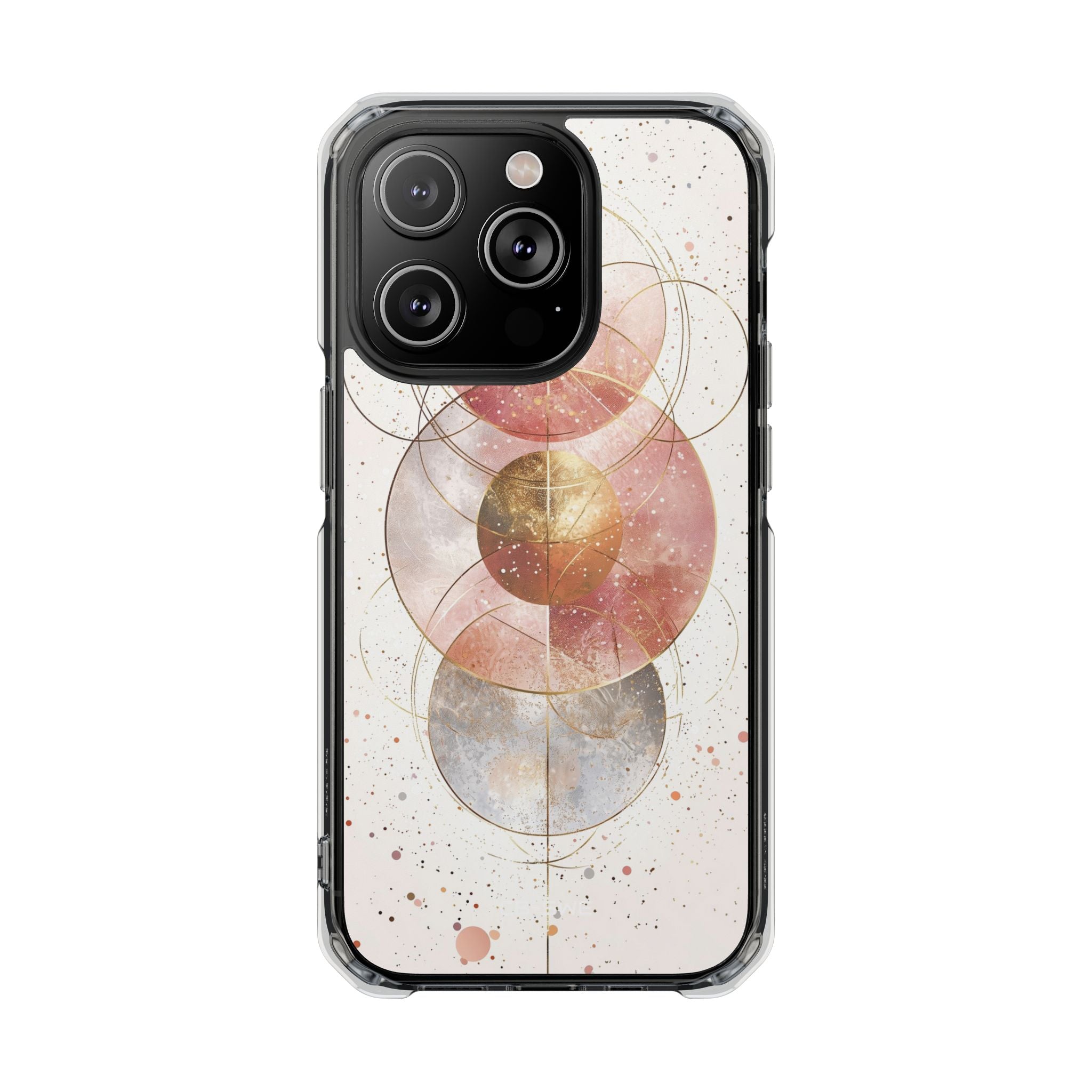 Circle Envelops Light iPhone Case - Impact