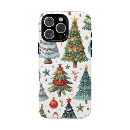 Whimsical Trees Sparkle - iPhone Case