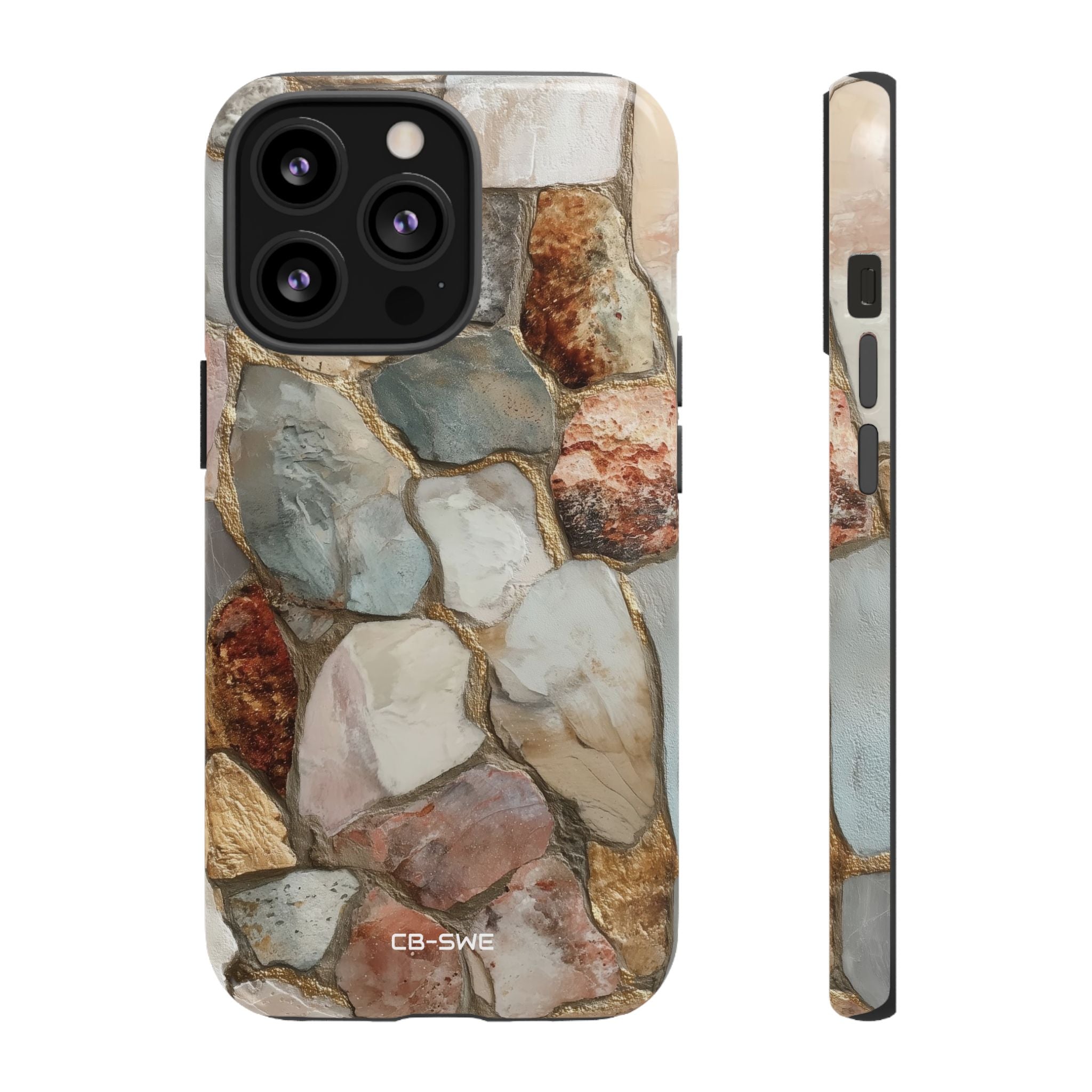 Stone Mosaic Dance - iPhone Case
