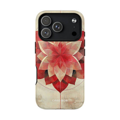Crimson Bloom iPhone 17 Pro Case - Tough+