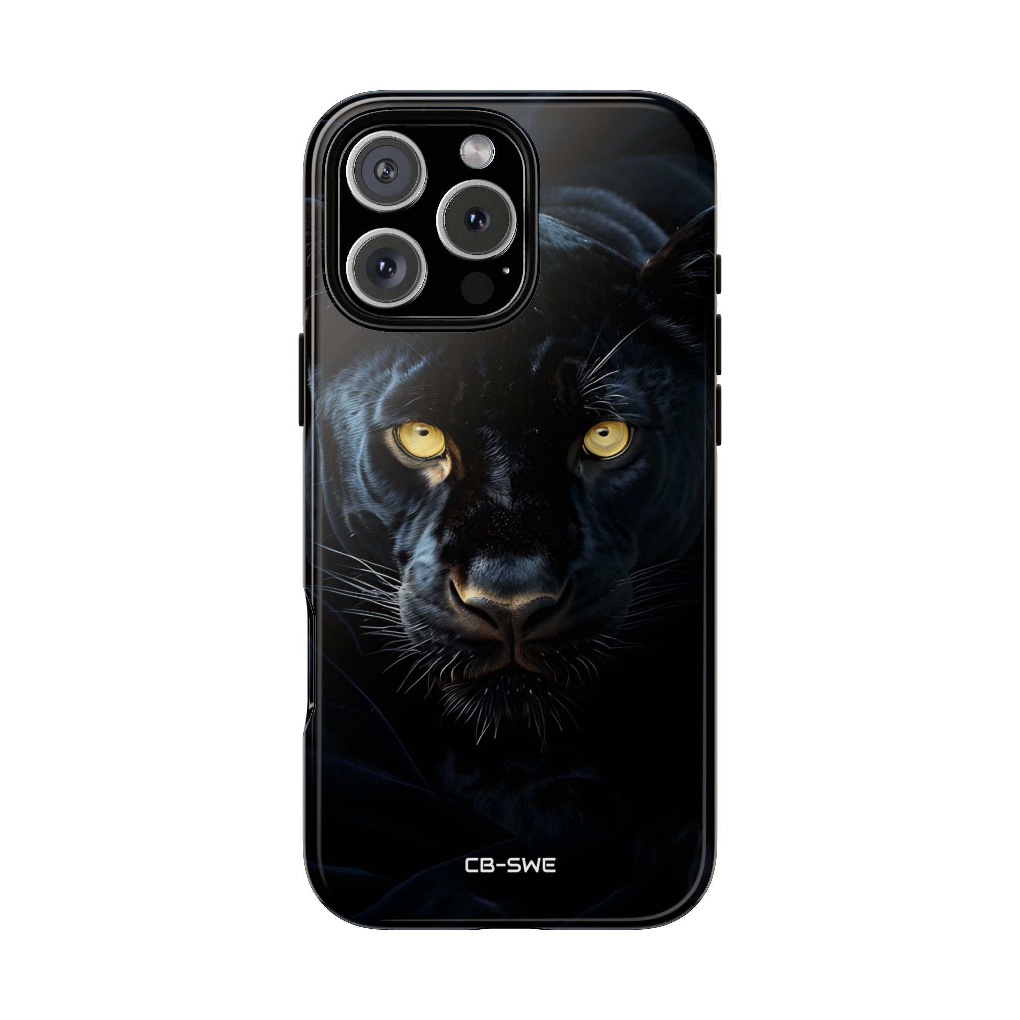 Mysterious Panther Gaze - iPhone Case