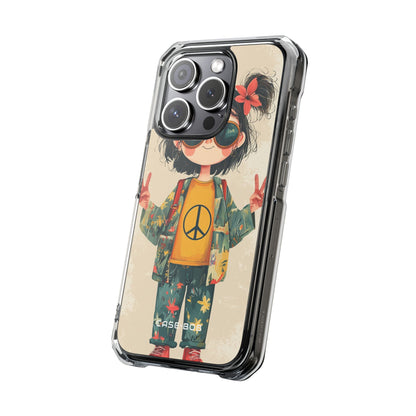 Peace Pigtails iPhone 15 Pro Case - Impact