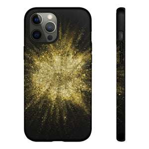 Gold Glitter Background - Protective Phone Case