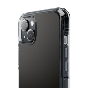 Smoky Black | Phone Case for iPhone (Clear Impact Case - Magnetic)