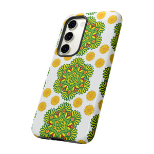 Lime Mandela - Protective Phone Case