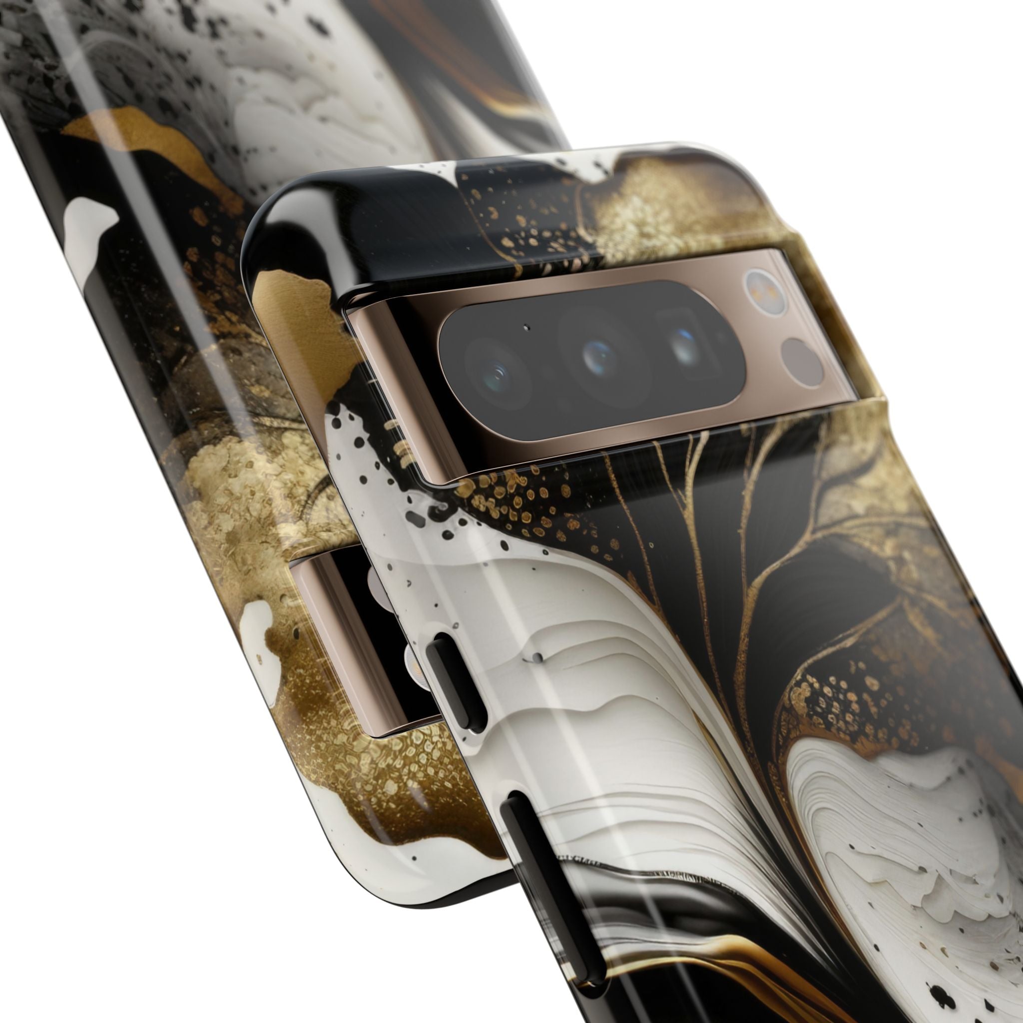 Gold Swirl Elegance - Google Pixel Case