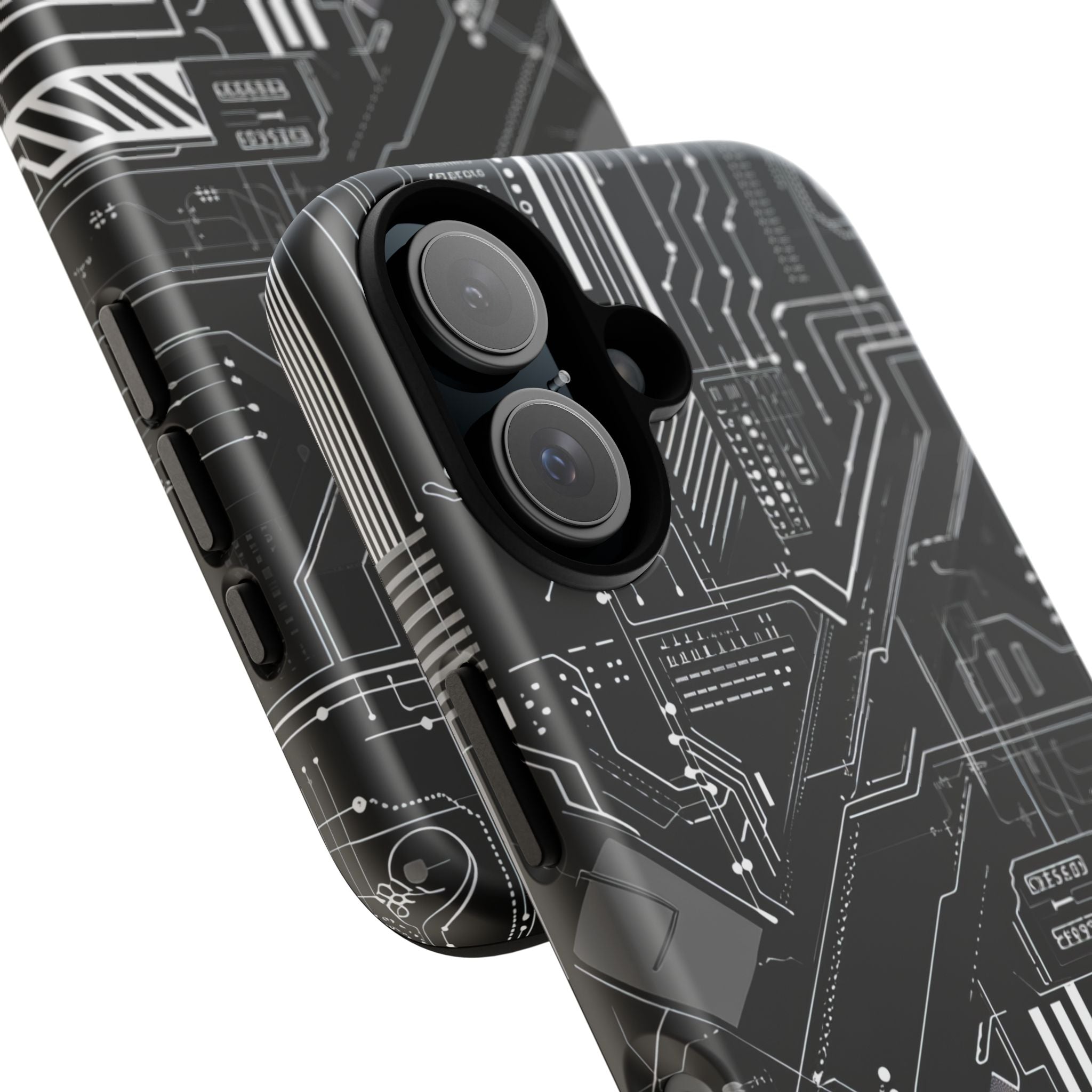 Circuitry Elegance: Futuristic Precision - for iPhone 16