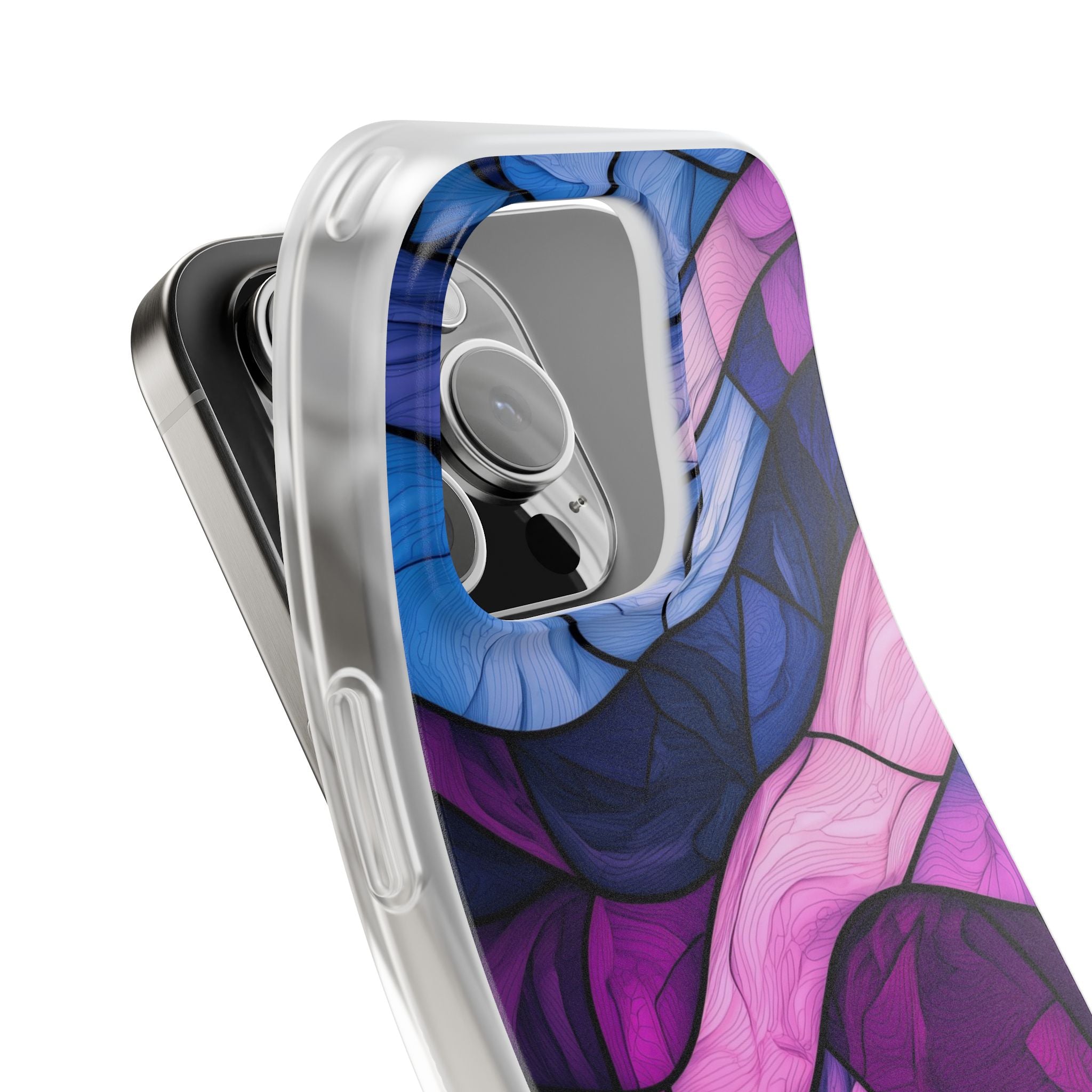 Wavelike Glow iPhone 16 Pro Case - Soft