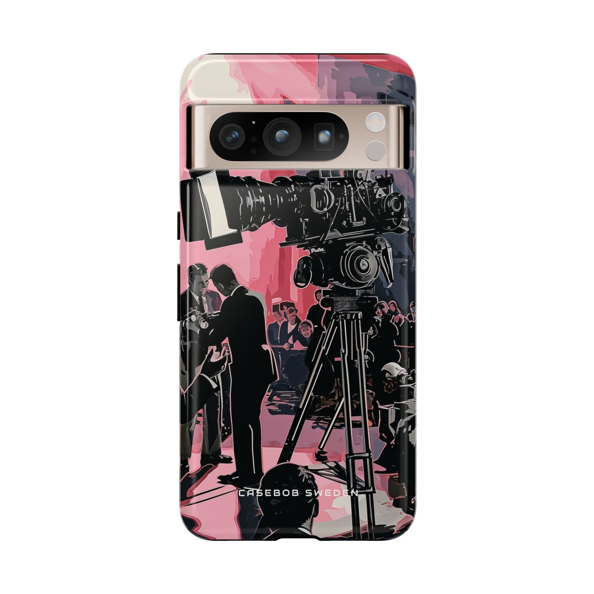 Retro Cinematic Spotlight Google Pixel 8 - Tough Phone Case