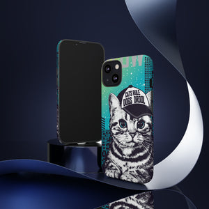 Cute Cat - Protective Phone Case