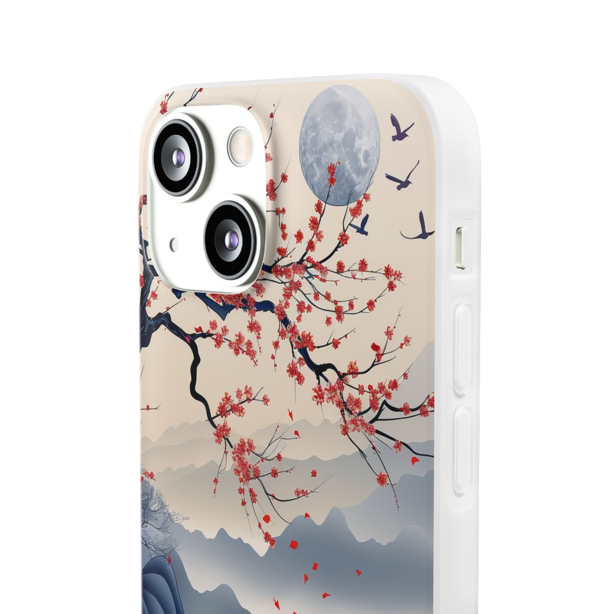 Blossom Moonbranch iPhone 13 mini Case - Soft