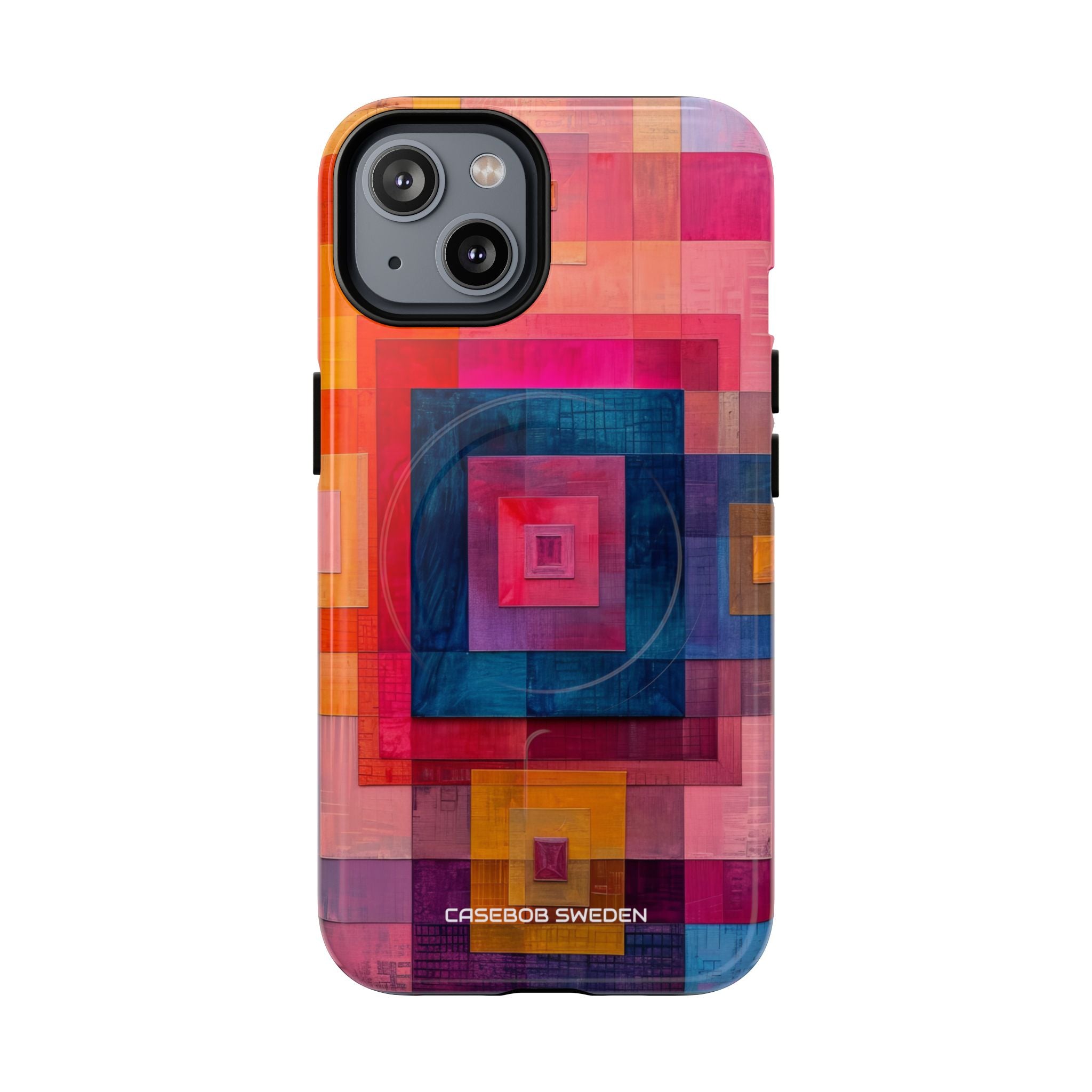 Vibrant Geometry - Tough+ iPhone 14 Phone Case