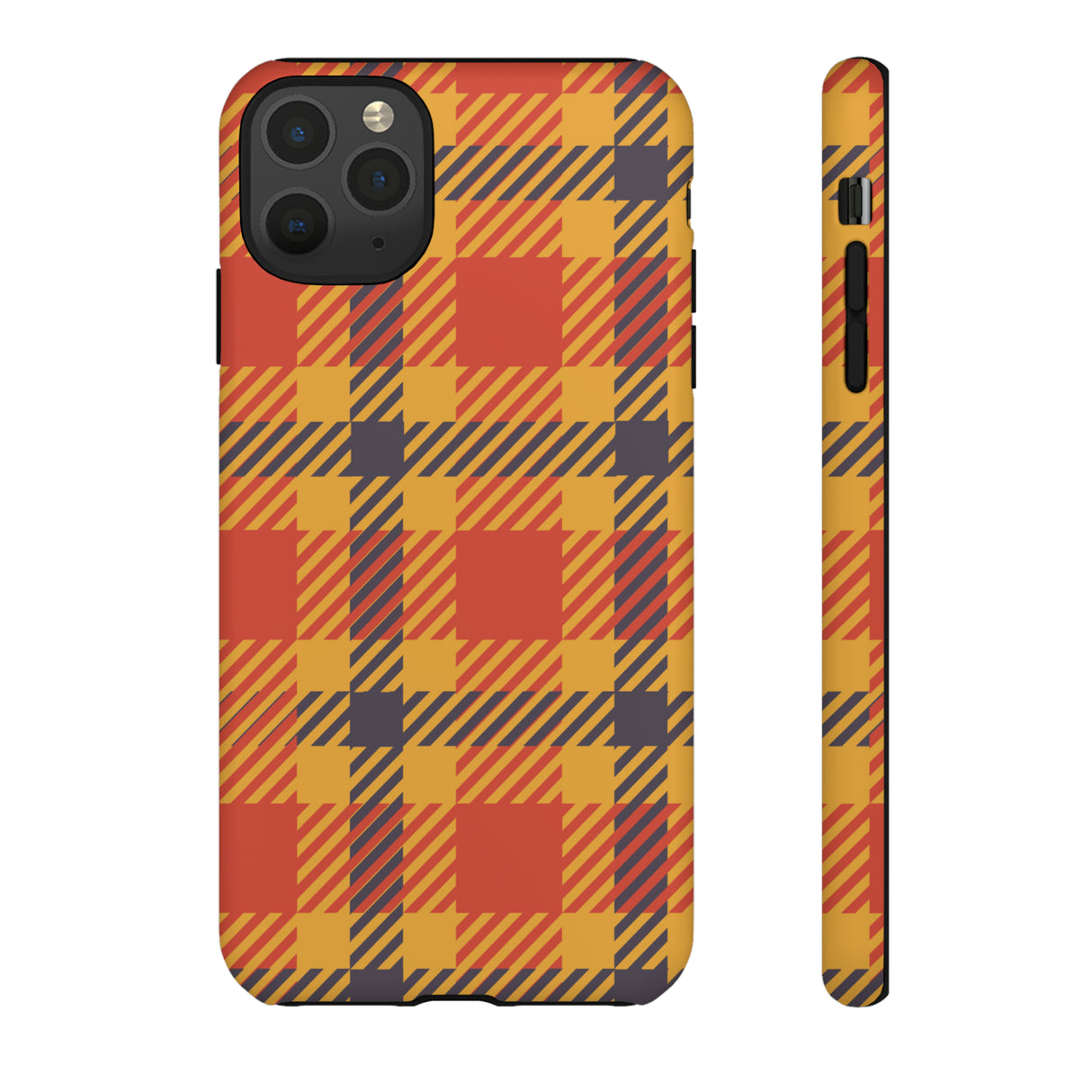 Orange Flannel - Protective Phone Case