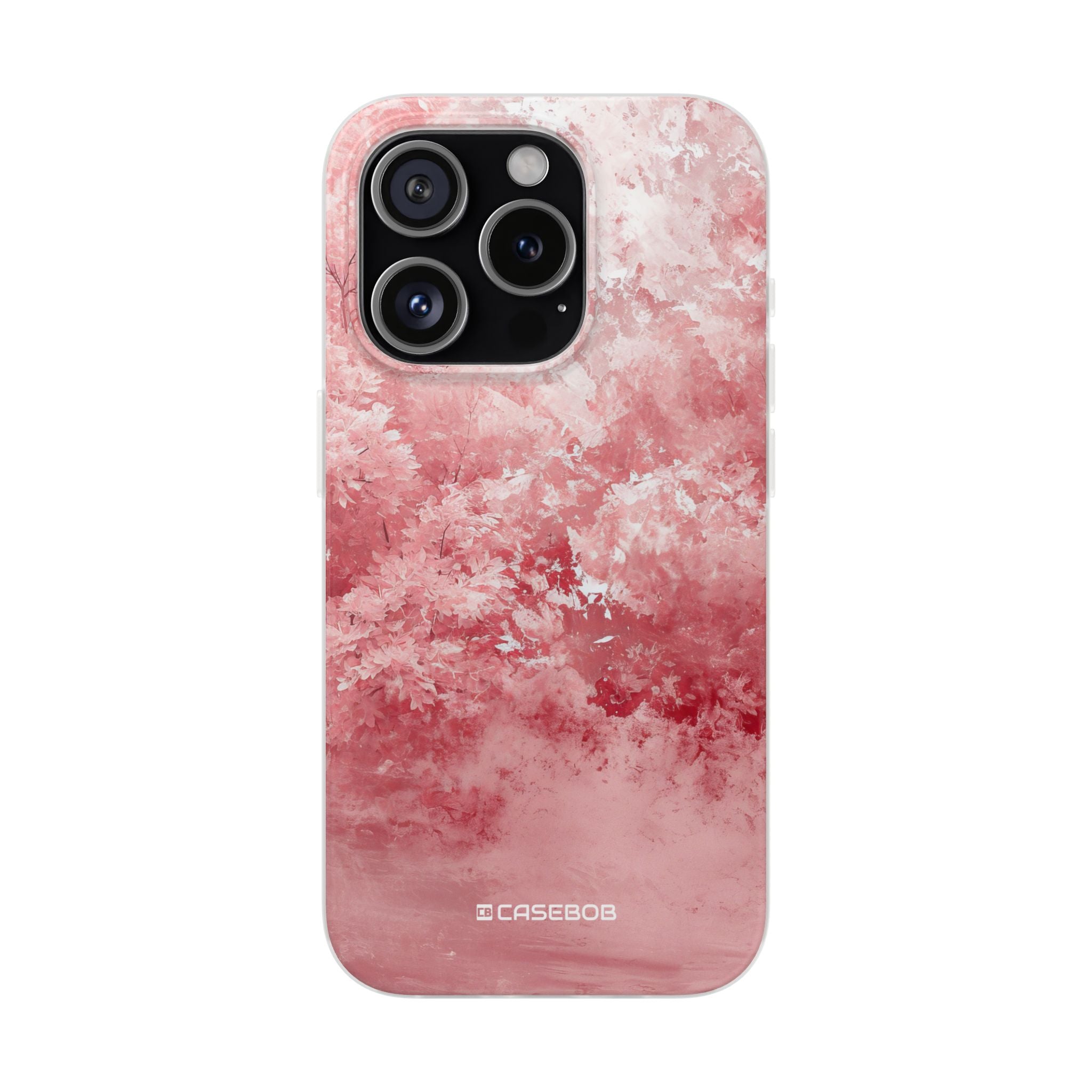 Pantone Rose | Handyhülle für iPhone (Flexible Hülle)