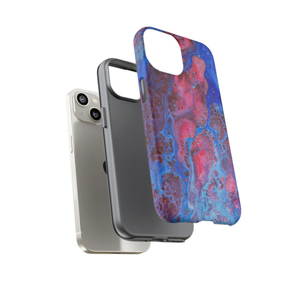 Red Mountain Ink Art iPhone Case (Protective) Phone Case