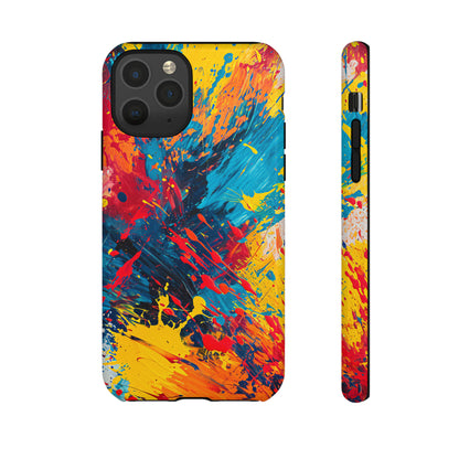 Artistic Brushstroke Bliss - Protective Phone Case