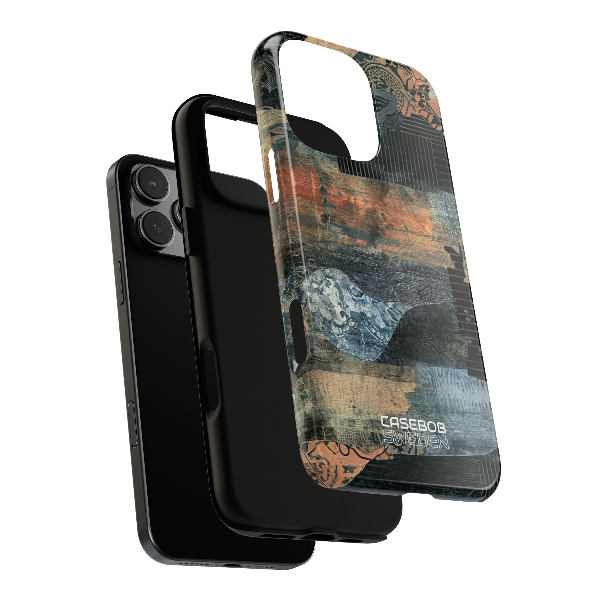 Rust Bloom Tangle iPhone 16 - Tough