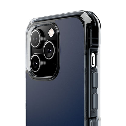 Oxford Blue - Clear Impact Case for iPhone