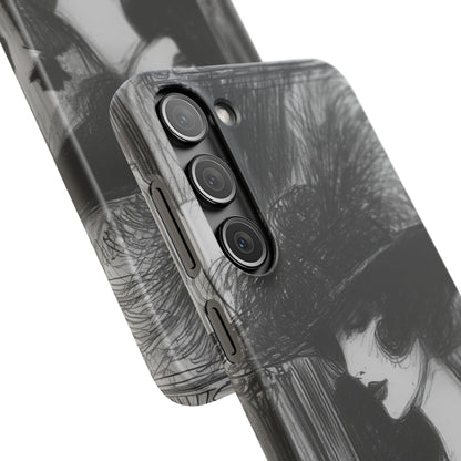 Timeless Elegance in Monochrome Samsung S23 - Slim Phone Case